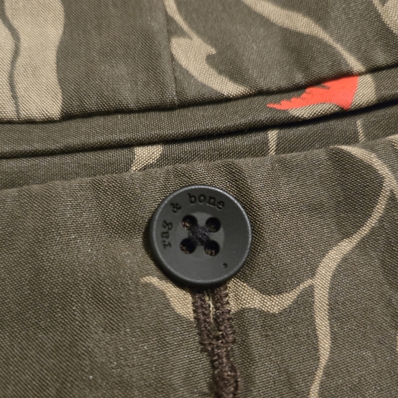 NWT Rag & Bone Army Floral Jackson Shorts sz 32 - Picture 4 of 5